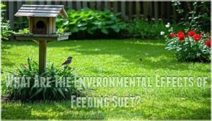 what are the environmental effects of feeding suet