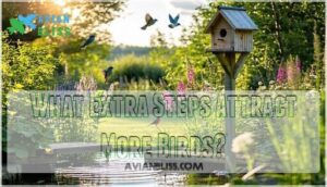 what extra steps attract more birds