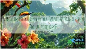 what is the impact of avian pox on bird populations