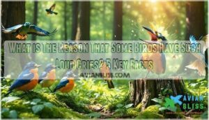 what is the reason that some birds have such loud cries what is the reason that some birds have such loud cries