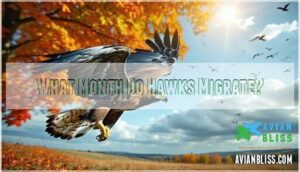 what month do hawks migrate