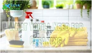 what you’ll need for cleaning