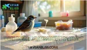 when to seek professional treatment