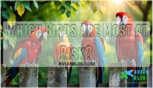 which birds are most at risk