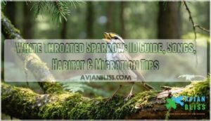 white throated sparrow