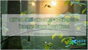 why do birds sing songs