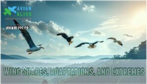 wing shapes, adaptations, and extremes wing shapes, adaptations, and extremes