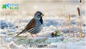 winter diet composition