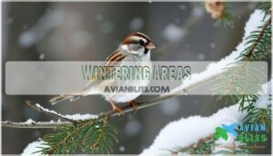 wintering areas