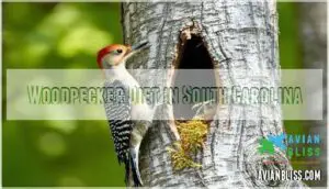 woodpecker diet in south carolina