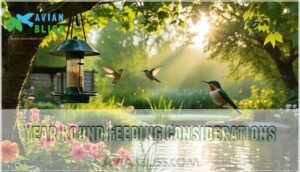 year round feeding considerations