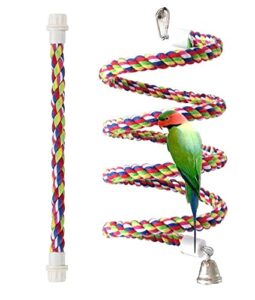 2PCS Rope Bungee Bird Toy,Bird B01EH6ELKW