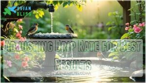 adjusting drip rate for best results