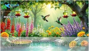 allen's hummingbird diet and feeding