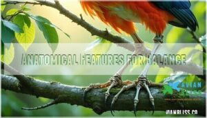 anatomical features for balance