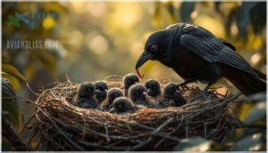 baby crow diet and feeding baby crow diet and feeding