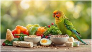 balanced diet for parakeets balanced diet for parakeets