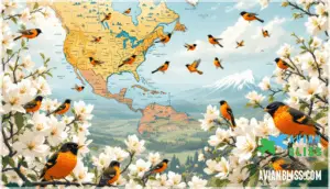 baltimore oriole migration patterns