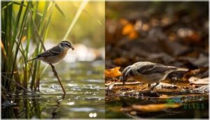 behavioral and habitat clues for identification