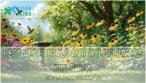 best perennials and wildflowers for birds