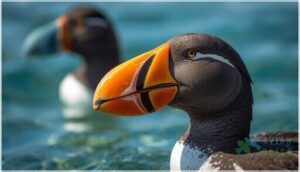 bill shape and coloration