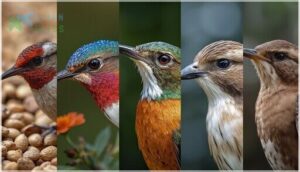 bill shape and size variations