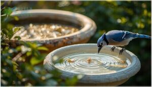 bird bath water quality
