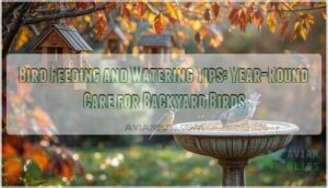 bird feeding and watering tips