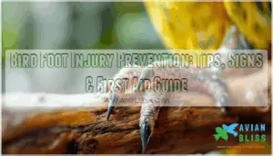 bird foot injury prevention