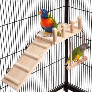 Bird Perches Platform Swing with B0BLVBX12F
