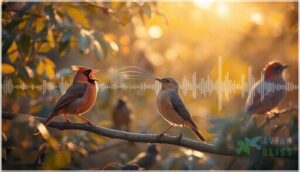 bird sounds and language