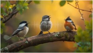 birds with sounds like names (e.g. chickadee, pewee)