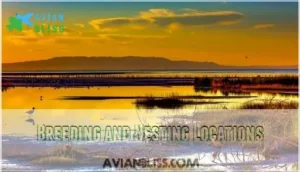 breeding and nesting locations