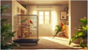 cage placement in the home