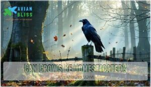 can crows be domesticated