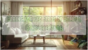 caring for pet birds at home