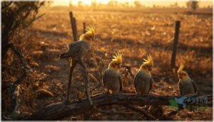 challenges and conservation of wild cockatiels