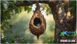 characteristics of mud nests