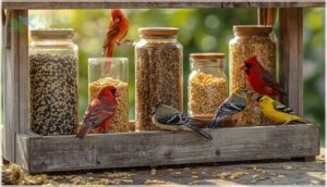 choosing quality bird seed and mixes
