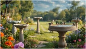 choosing the right bird bath material