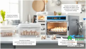 choosing the right incubator for pigeon eggs