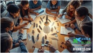 citizen science and feather identification projects