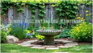 climate-resilient and low-maintenance options