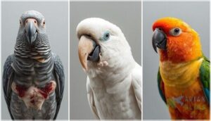 clinical signs in specific species