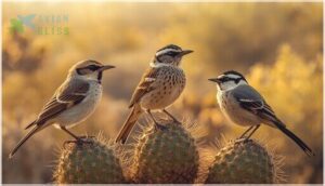 comparison with similar desert birds