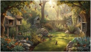 creating shelter and safe nesting sites