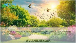 designing a year-round bird habitat