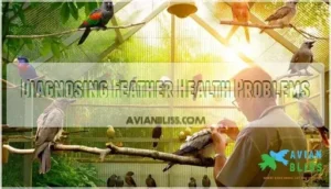 diagnosing feather health problems