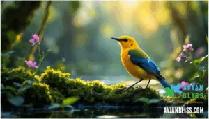 distinctive plumage and physical traits