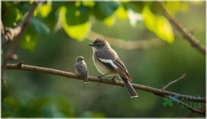 distinctive wing-bars and eye-ring features